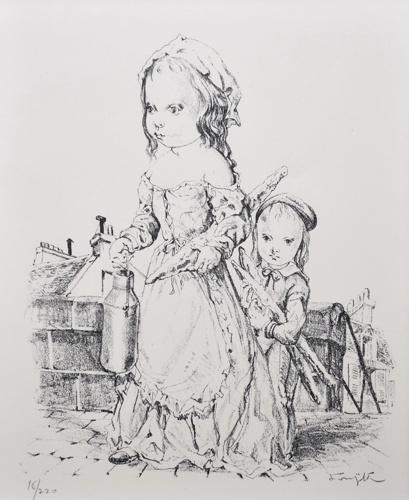 パンとミルクポットを持つ少女たち」 | ｜正光画廊