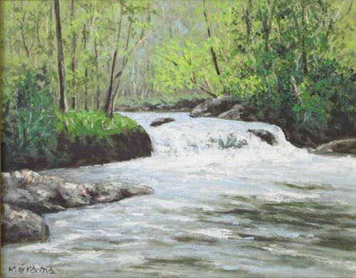 油彩画6号 「北アルプス白馬岳」 | ｜正光画廊