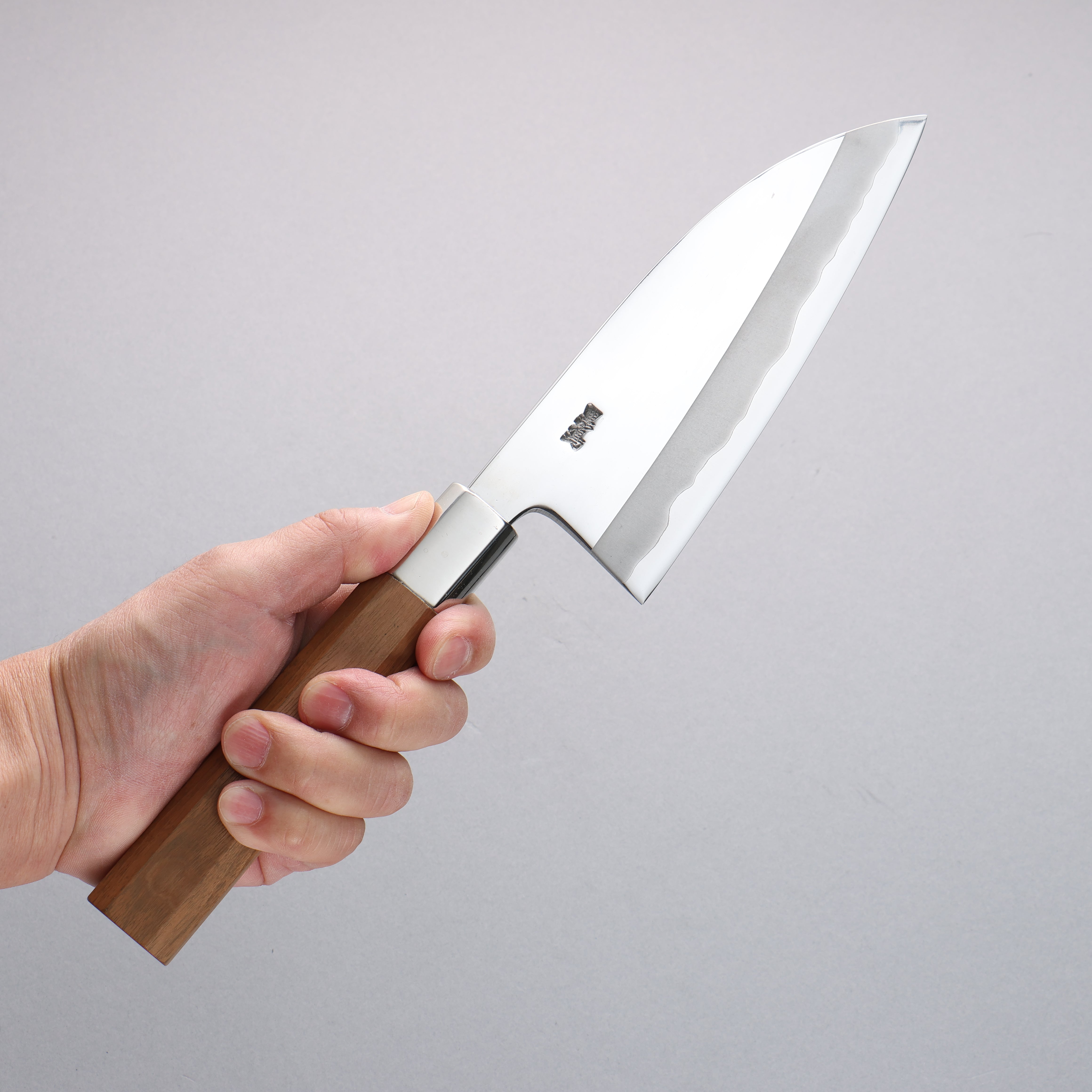 黒鳥 銀三鋼 磨き仕上げ 出刃包丁 165mm ウォルナット柄 – 清助刃物 Japan