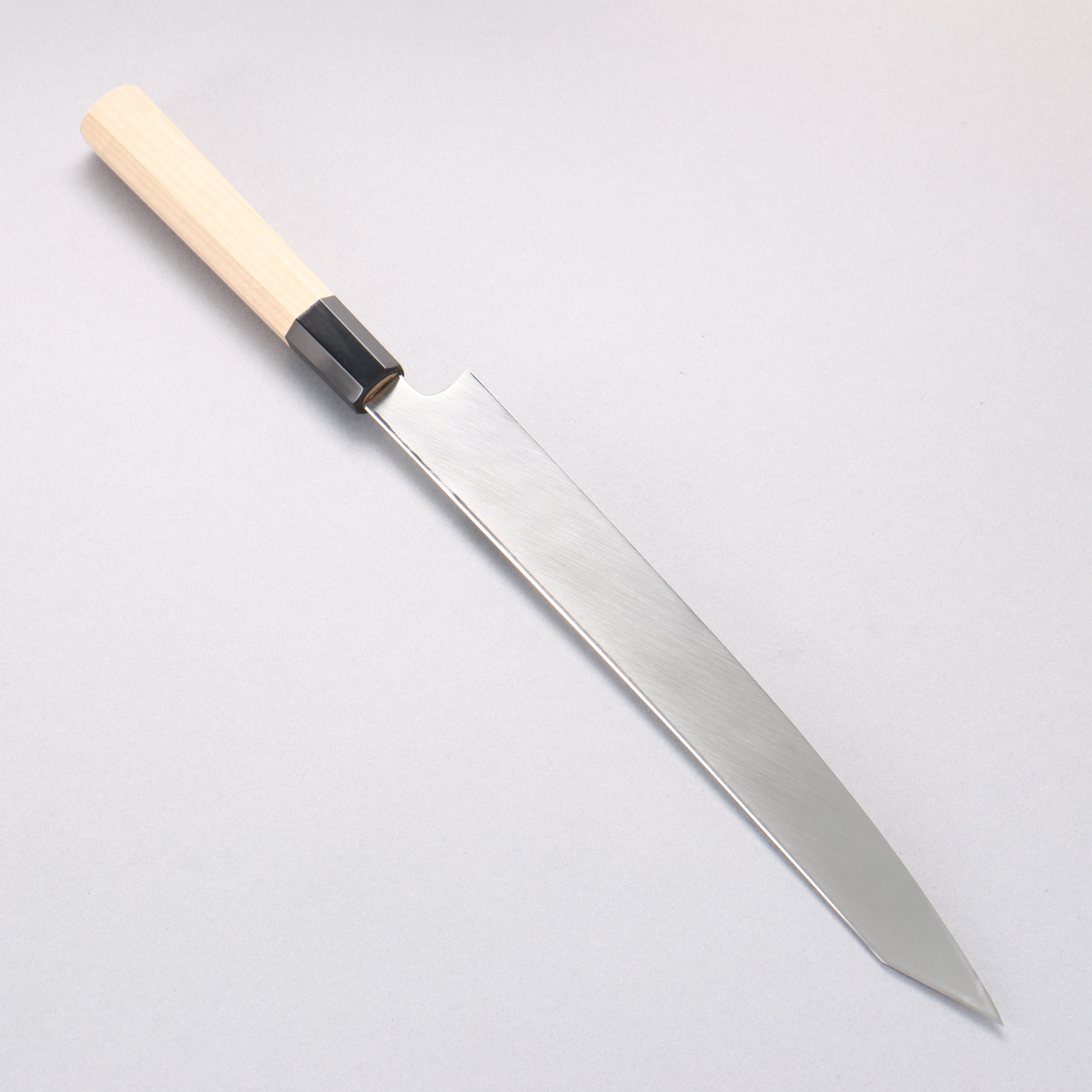 堺 菊守 V金10号 鏡面仕上げ 切付柳刃包丁 270mm 朴柄 – 清助刃物 Japan