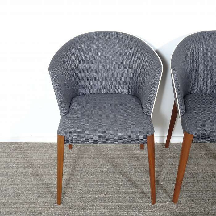 arflex アルフレックス FLUTE フルーテ パイピング アームチェア 2脚