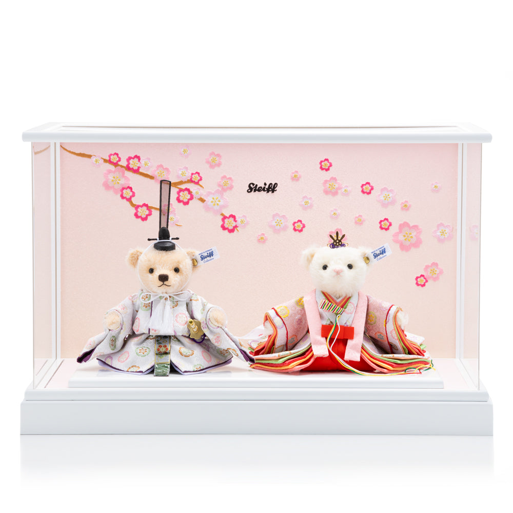 雛人形 シュタイフ 日本限定テディベアひな人形 Steiff｜出産祝い