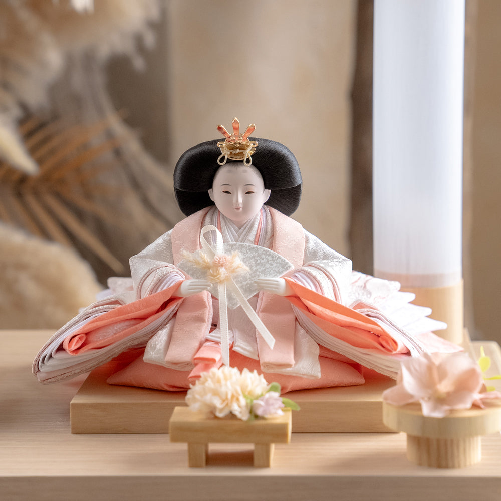 雛人形 kokokara（ここから） 結衣花-yuika- 花飾りひな人形（メーカー