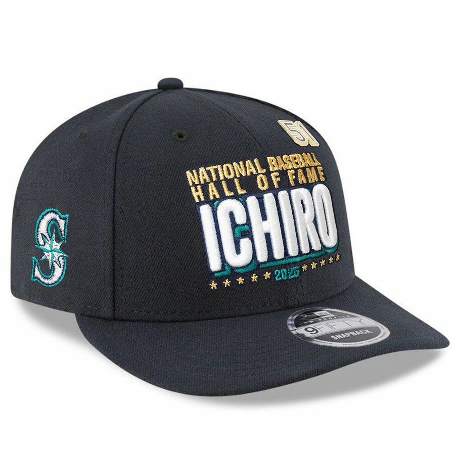 MLB イチロー マリナーズ キャップ 2025 アメリカ野球 殿堂入り Hall