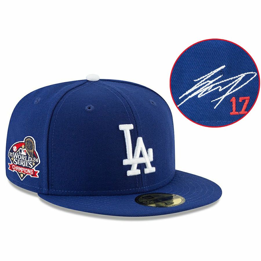 MLB 大谷翔平 ドジャース キャップ 【海外カスタム】ワールドシリーズ