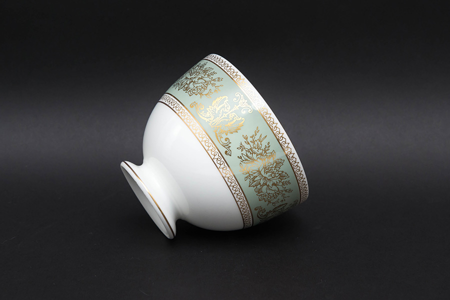 ウェッジウッド コロンビアセージグリーン オープンシュガーボウルを