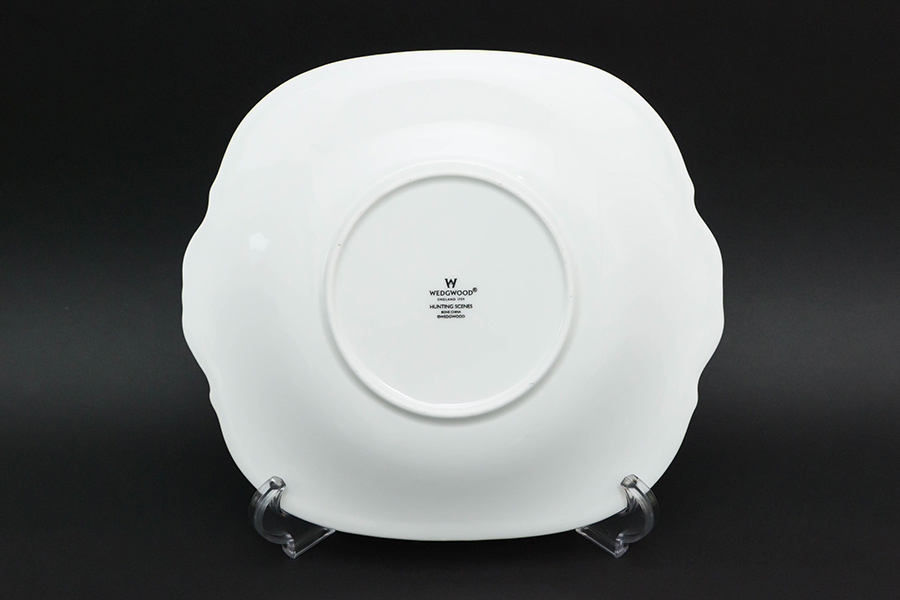 ウェッジウッド ハンティングシーン ブレッド＆バタープレートを