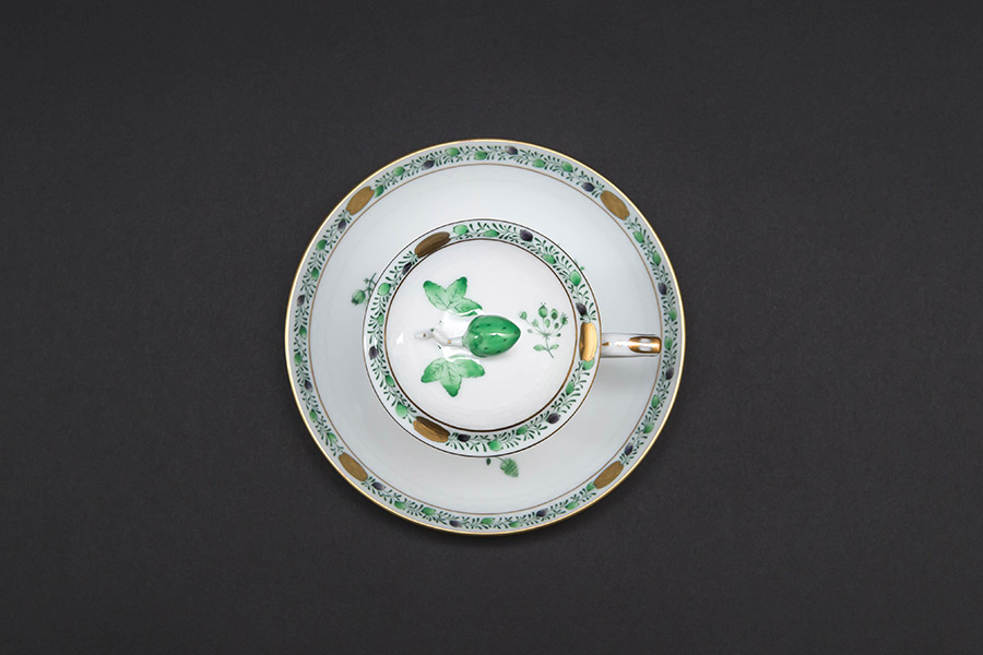 ヘレンド アピシウスのハーブ ハーブティーカップ＆ソーサーを買い取り