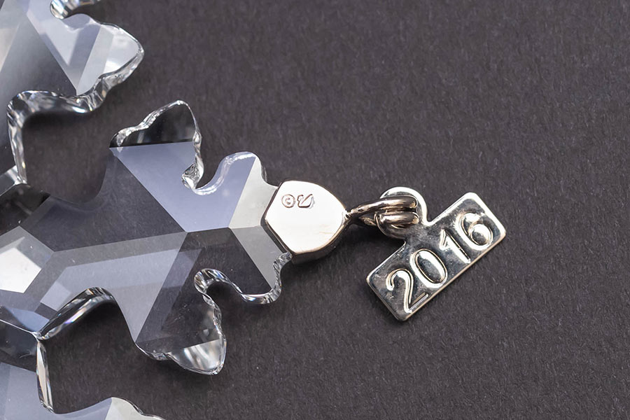 スワロフスキー クリスマスオーナメント スノーフレーク（2016年）を