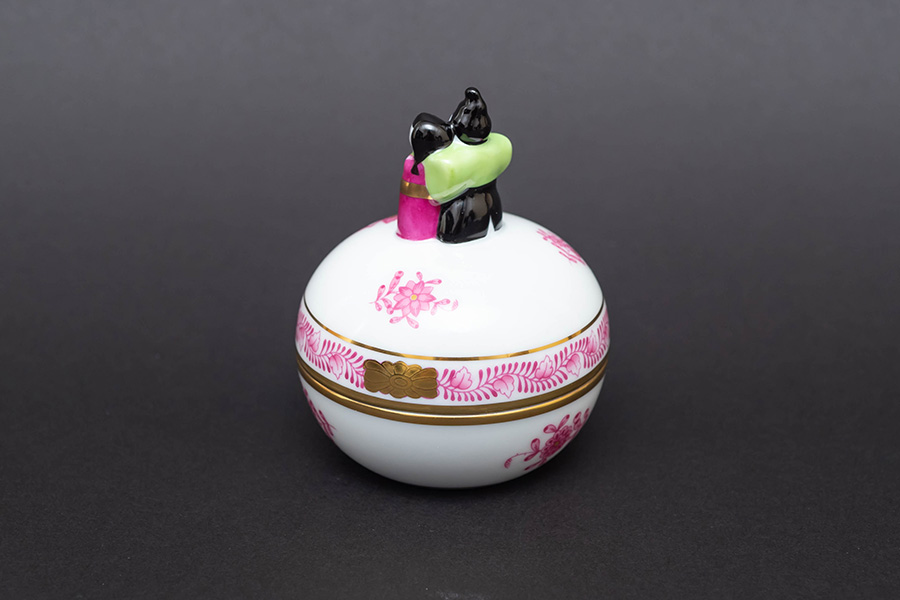 ヘレンド アポニー・ベビーピンク ひな小筐を買い取りました｜ブランド