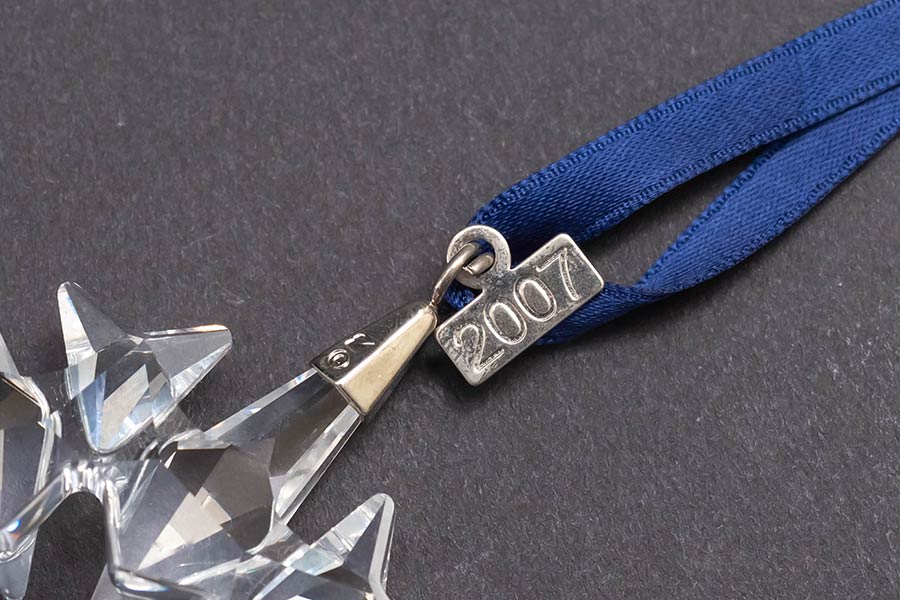 スワロフスキー クリスマスオーナメント スノーフレーク（2007年）を