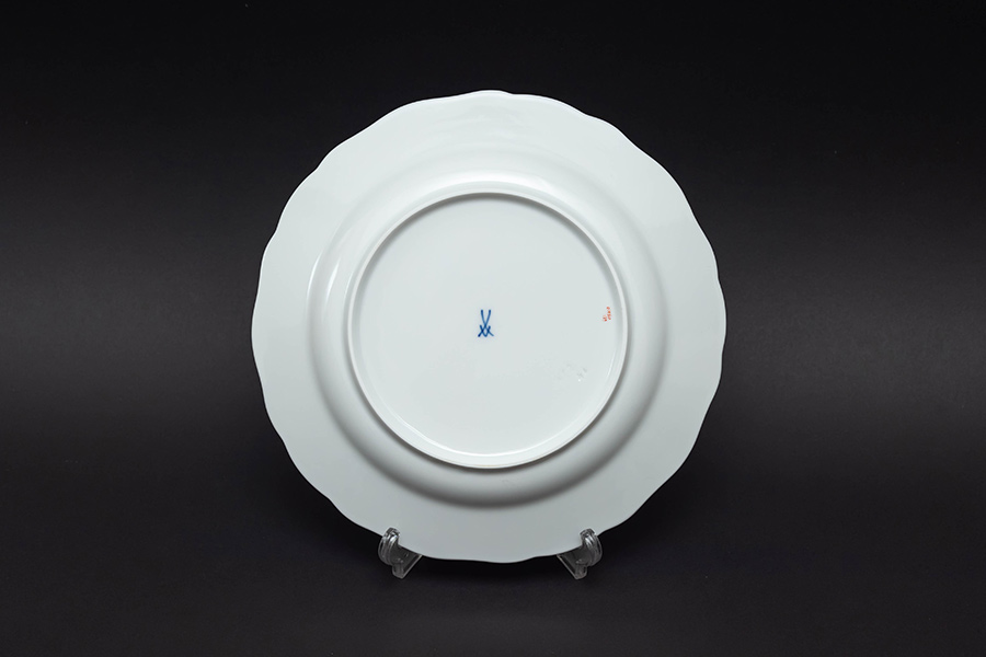 マイセン スキャタードフラワー（ローズ／忘れな草） 20cmプレート