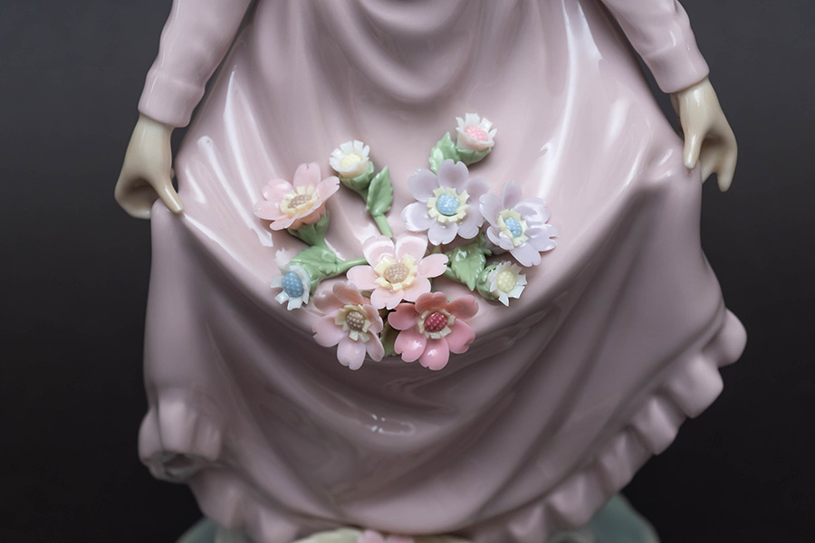 リヤドロ フィギュリン『Flowers in the Basket』を買い取りました