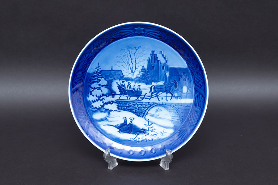 ロイヤル・コペンハーゲン イヤープレート（1999年）『The Sleigh Ride