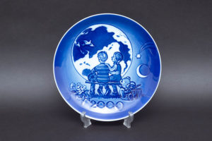 ロイヤル・コペンハーゲン ブルーフルーテッドフルレース キャンドル