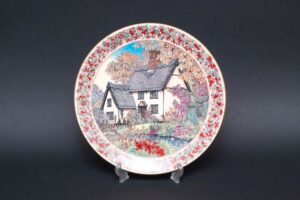 ロイヤル・ウースター コテージガーデン（6月） 21cmプレートを