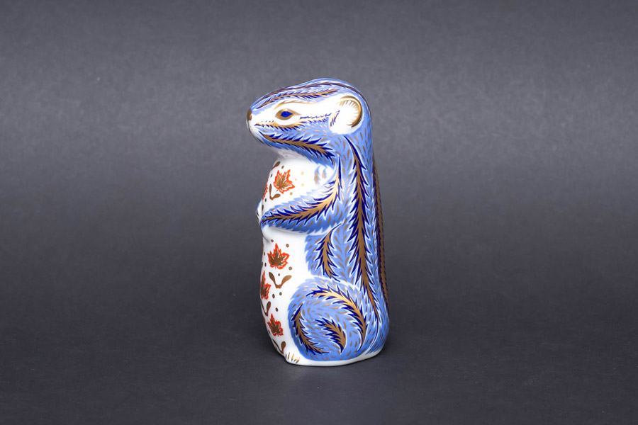 ロイヤル・クラウン・ダービー ペーパーウェイト シマリスを買い取り