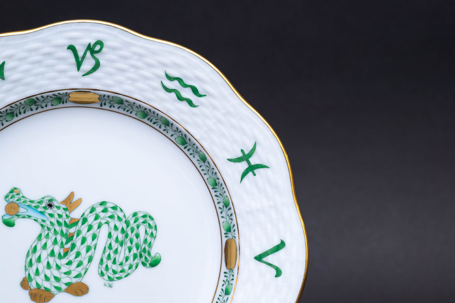 ヘレンド 干支プレート（2000年）「辰（タツ）」を買い取りました