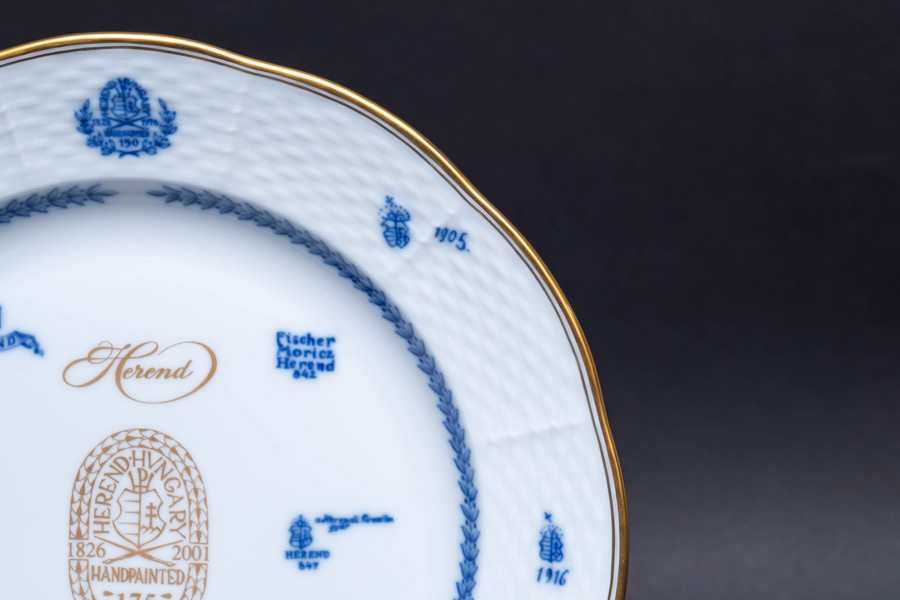 ヘレンド 開窯175周年 記念プレートを買い取りました｜ブランド食器