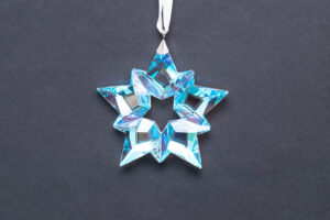 スワロフスキー クリスマスオーナメント スノーフレークセット（2004年