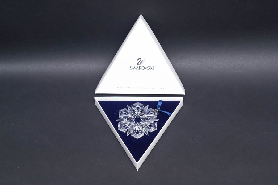 スワロフスキー クリスマスオーナメント スノーフレーク（1999年）を