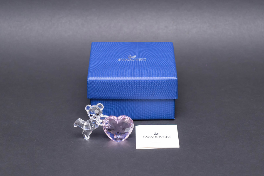 スワロフスキー クリスベア『Pink Heart』を買い取りました｜ブランド