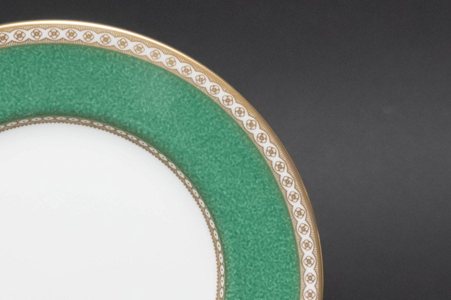 ウェッジウッド ユーランダーパウダーグリーン 20cmプレートを買い取り