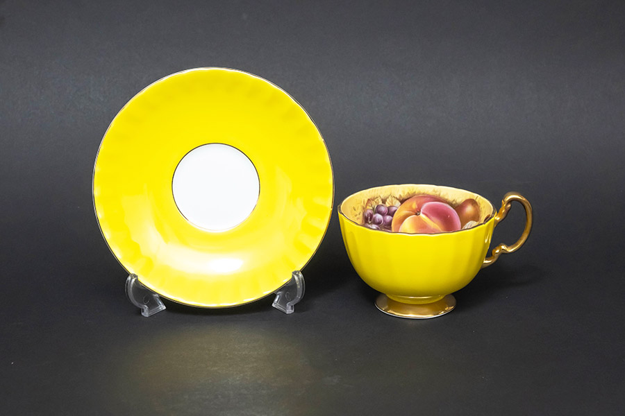 エインズレイ オーチャードゴールド（イエロー） ティーカップ