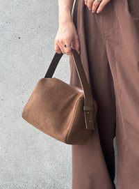 フェイクスエードワンハンドルバッグ【by SON】 – SELECT MOCA