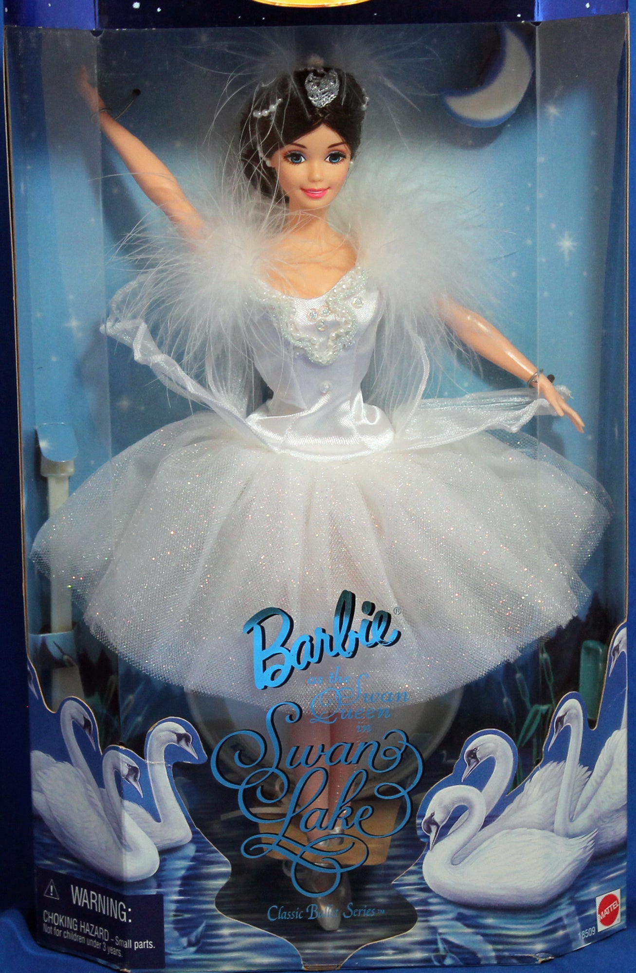 Barbie 18509 ln box 1997 Swan Lake Barbie as Swan Queen – Sell4Value