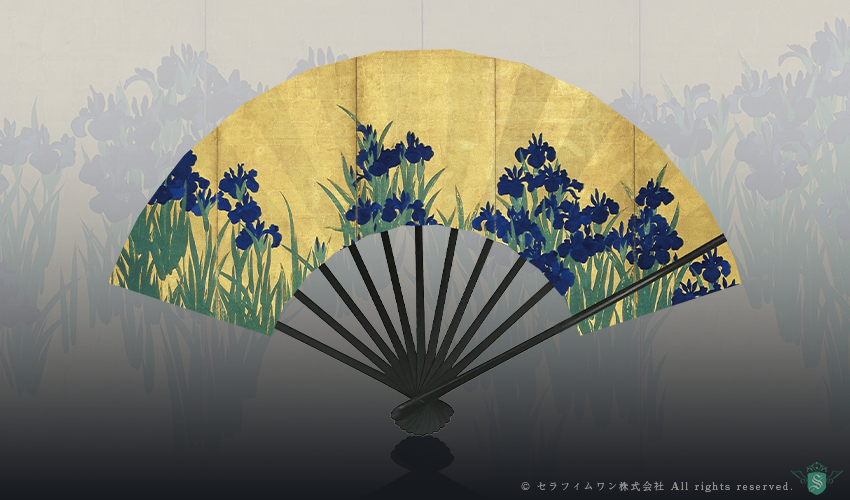 日本画 扇子 (10種) | ノベルティ制作ならセラフィムワン