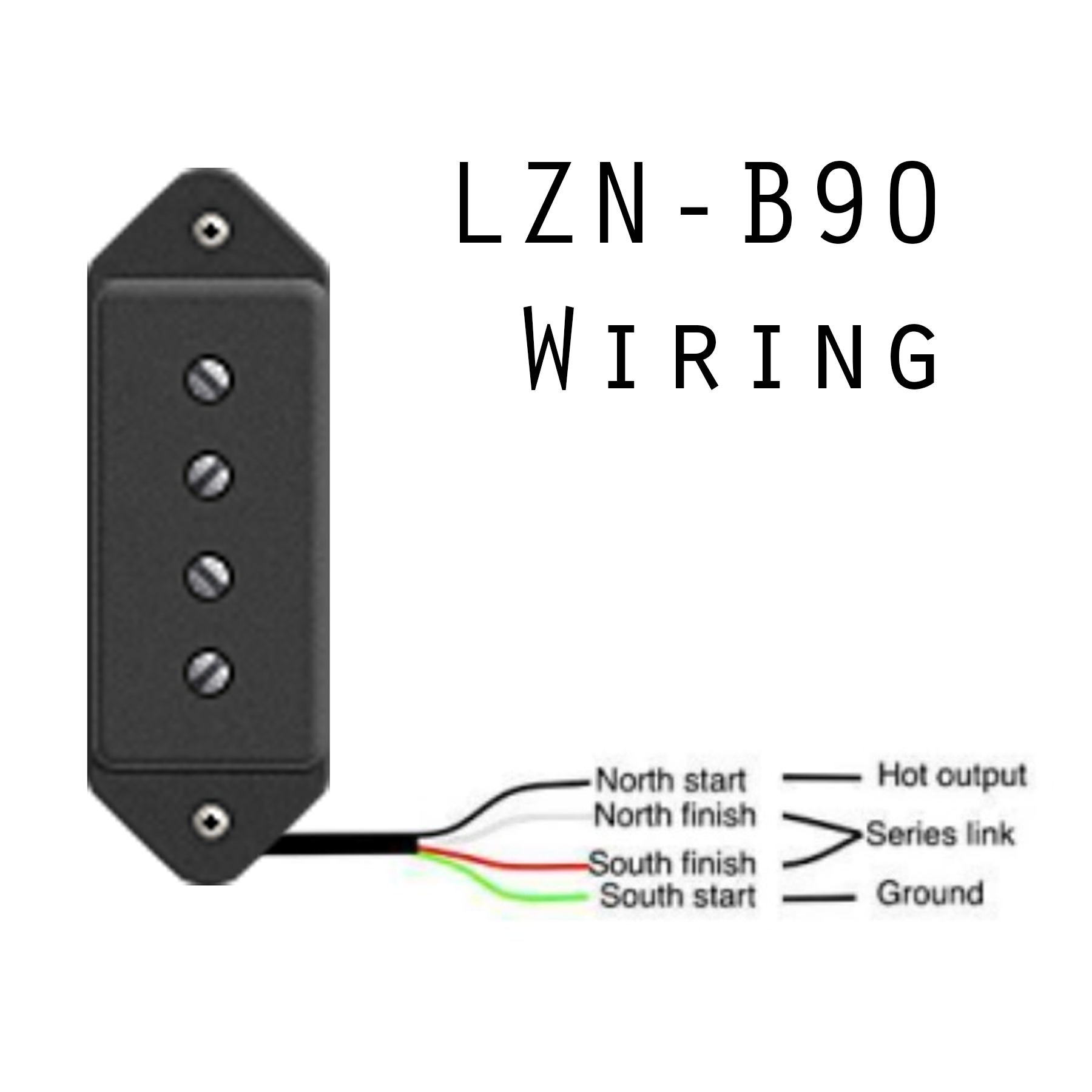 Adjustable B90 Single Bass Pickups - Serek Basses
