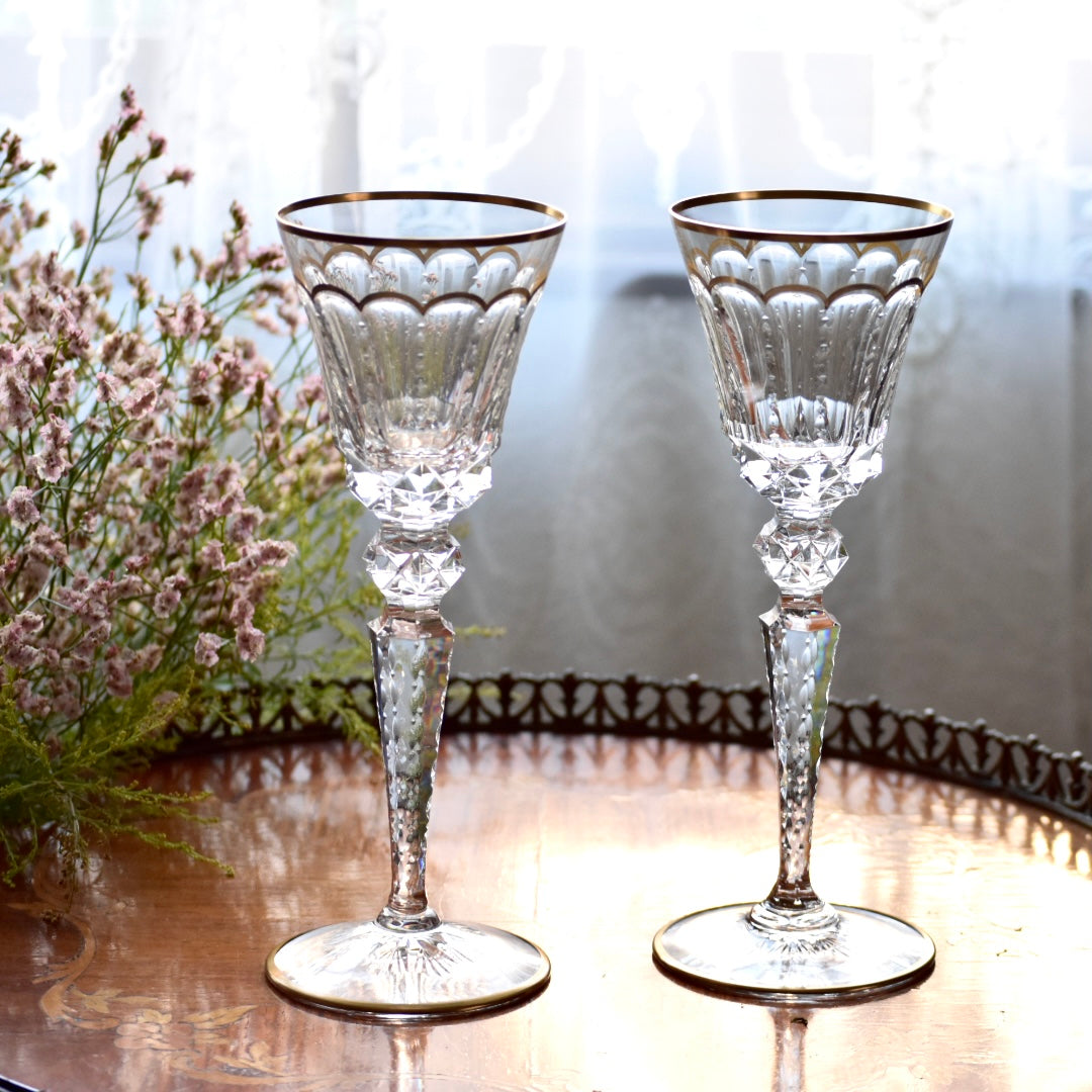 サンルイ【St Louis】金彩グラスｰEXCELLENCE(水用) – Antique Serendipity