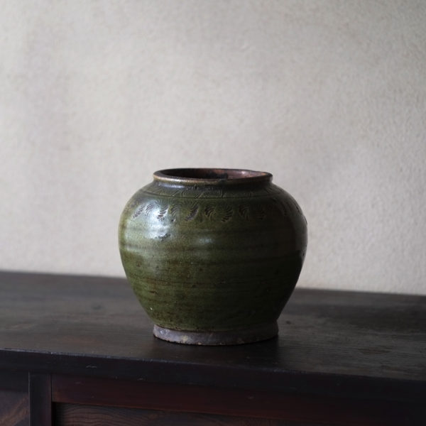 越前焼 お歯黒壺 | 骨董と詩学 Antique & Poetics | 蛇韻律