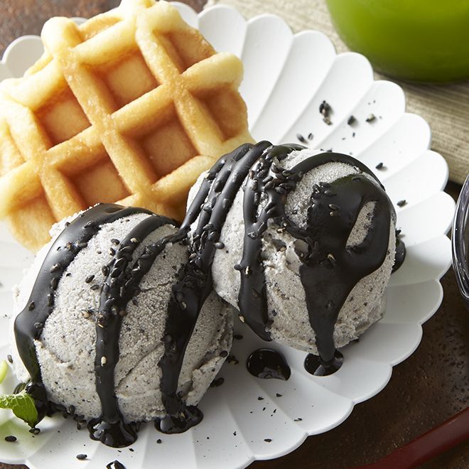 胡麻ジェラ -極- 濃香黒ごま三層仕立て 5個入