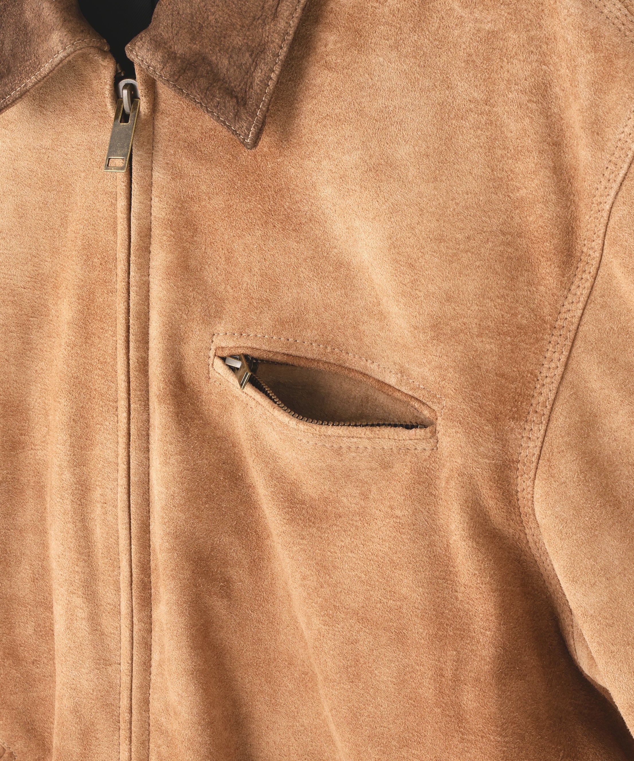 LEATHER DETROITJACKET ‐Goat suede Antique finish‐ | SEVEN BY SEVEN