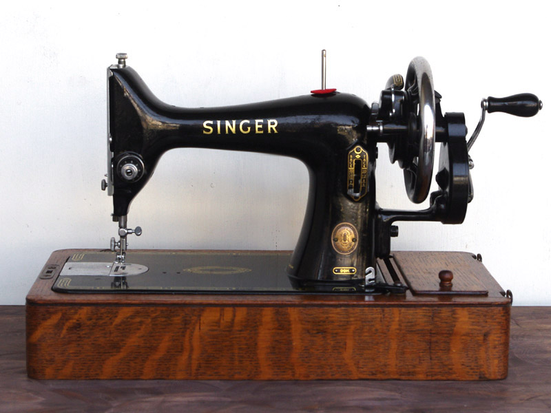 No.356 SINGER 99K シンガー製 手回しミシン：アンティークミシン修理