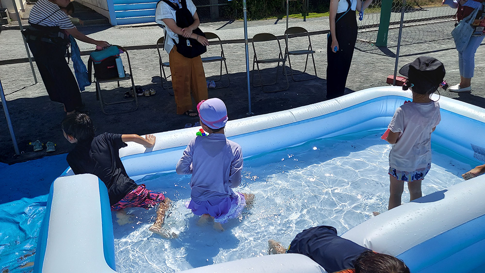 あつまれちびっ子水遊びinサマーを開催しました | 瀬谷第二いんふぉ