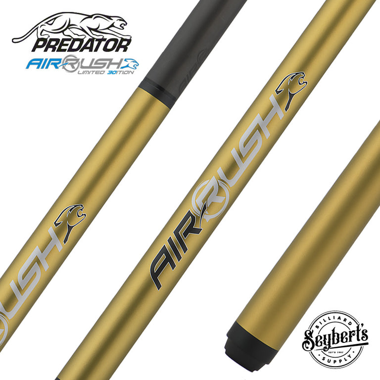 Predator AIR Rush Carbon Fiber Jump Cue - Seybert's Billiards Supply