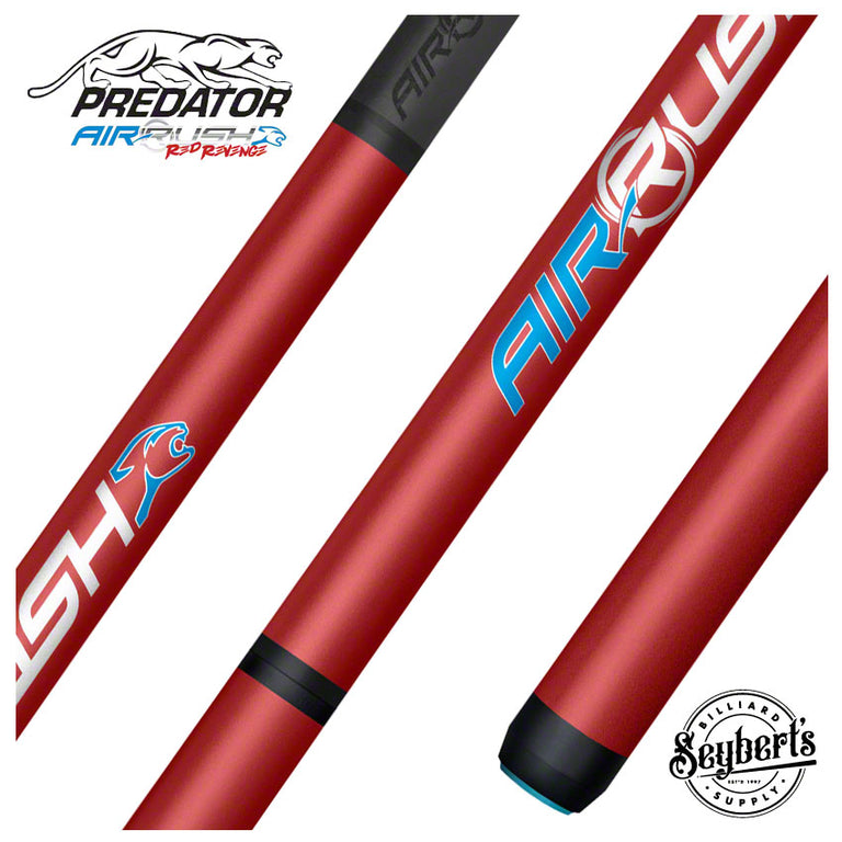 Predator AIR Rush Carbon Fiber Jump Cue - Seybert's Billiards Supply