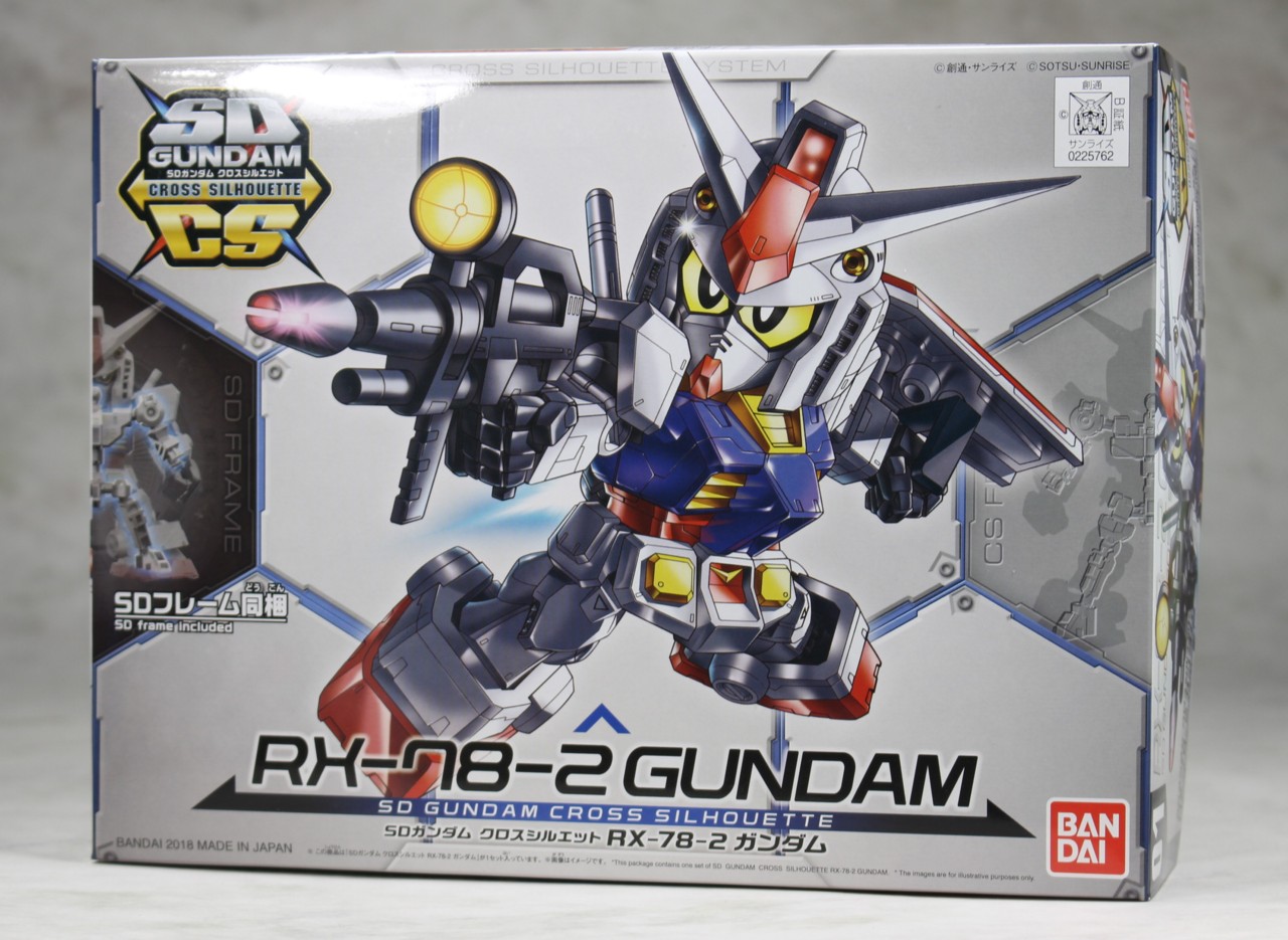 プラモデルレビュー】SDCS01 RX-78-2 ガンダム