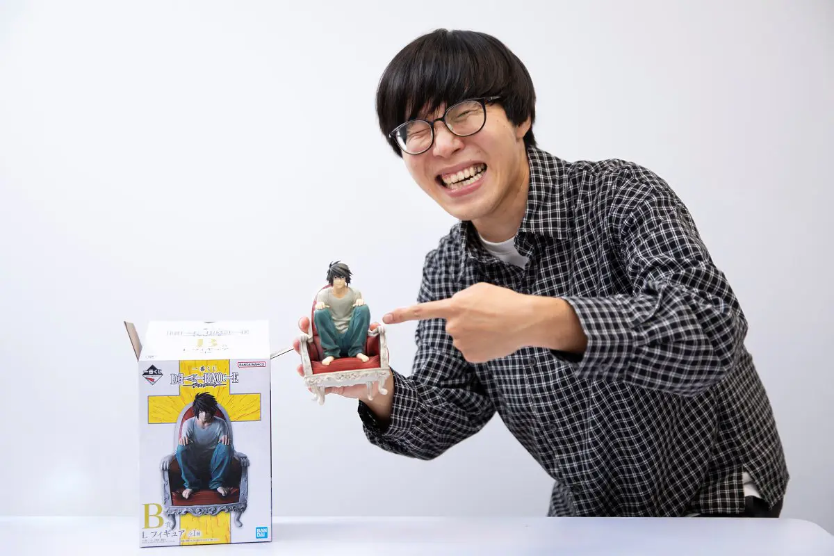 一番くじ初心者ライター・たかやが、『一番くじ DEATH NOTE』を引いて