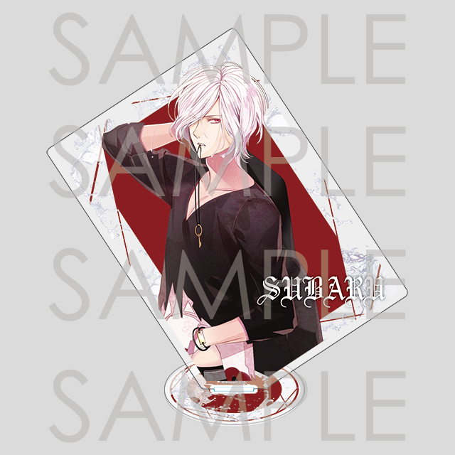 受注生産】DIABOLIK LOVERS 吸愛事後 クリアアクリルスタンド スバル