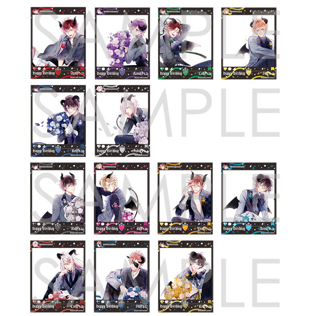 DIABOLIK LOVERS Gothic Bouquet アクリルフォトカード | 乙女向け通販