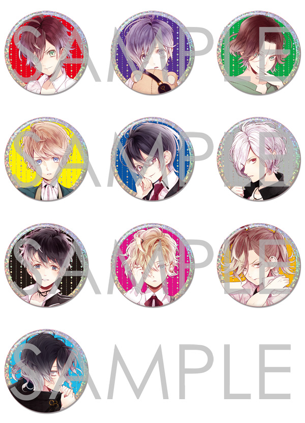 DIABOLIK LOVERS ビッグ缶バッジ 2015 Vol.3 | 乙女向け通販サイト