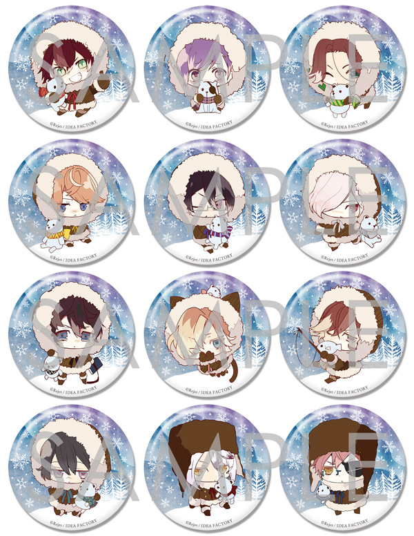 SKiT Dolce限定】DIABOLIK LOVERS ビッグ缶バッジ2015 Vol.5 | 乙女