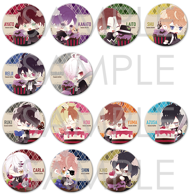 DIABOLIK LOVERS ちびっこヴァンパイア スイーツビュッフェ ビッグ缶