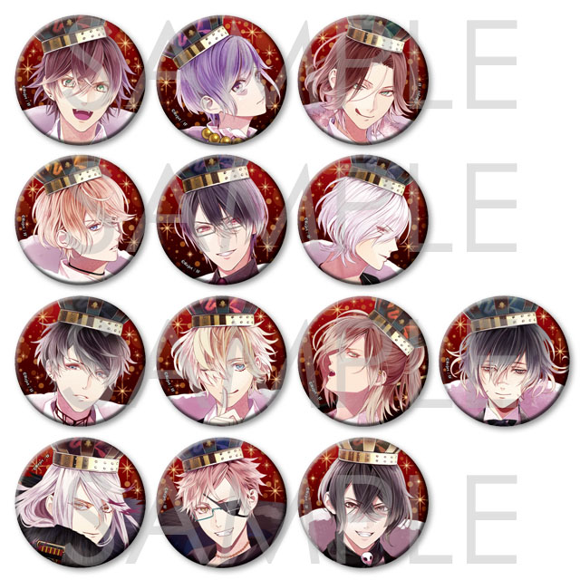 DIABOLIK LOVERS GROLIOUS Ⅹ ビッグ缶バッジ | 乙女向け通販サイト