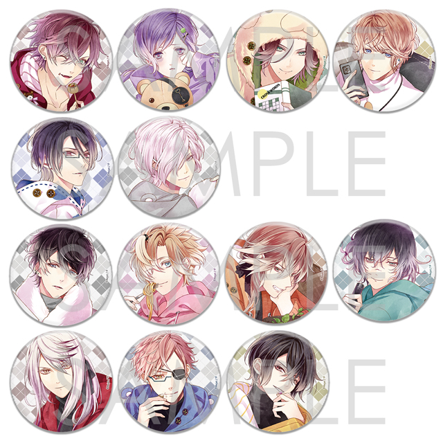 DIABOLIK LOVERS LUV∞LUV PILLOW TIME ビッグ缶バッジ | 乙女向け通販