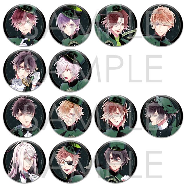 DIABOLIK LOVERS Vampire hotel ビッグ缶バッジ | 乙女向け通販サイト